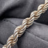 英国ヴィンテージ 純銀製 ツイストチェーン ネックレス63cm International Bulleton&Metal Brokers